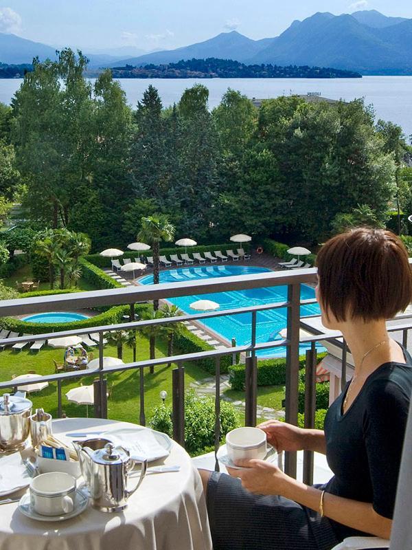 Hotel Simplon Baveno Exterior foto
